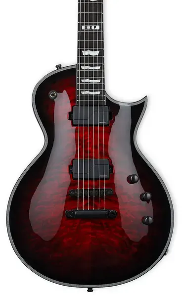 Электрогитара ESP E-II Eclipse Trans Black Cherry Sunburst w/Hard Case