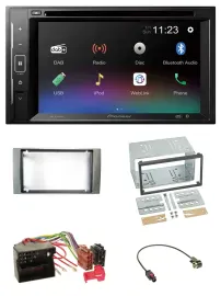 Pioneer Bluetooth MP3 USB 2DIN DAB DVD Autoradio für Ford Kuga Fusion Transit 05