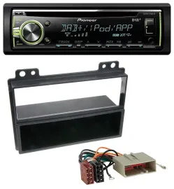 Автомагнитола Pioneer CD DAB USB MP3 AUX для Ford Fiesta 2003–2005, Fusion 2002–2005