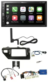 Pioneer USB 2DIN Bluetooth DAB Lenkrad Autoradio für Toyota Hilux 2015-2020