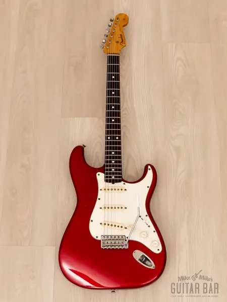 Электрогитара Fender '62 Stratocaster JV ST62-115 USA 1982 w/Lacquer Finish & USA Fullerton Pickups