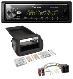 Автомагнитола для FIAT Fiorino (с 2008) Pioneer Bluetooth, USB, DAB, MP3