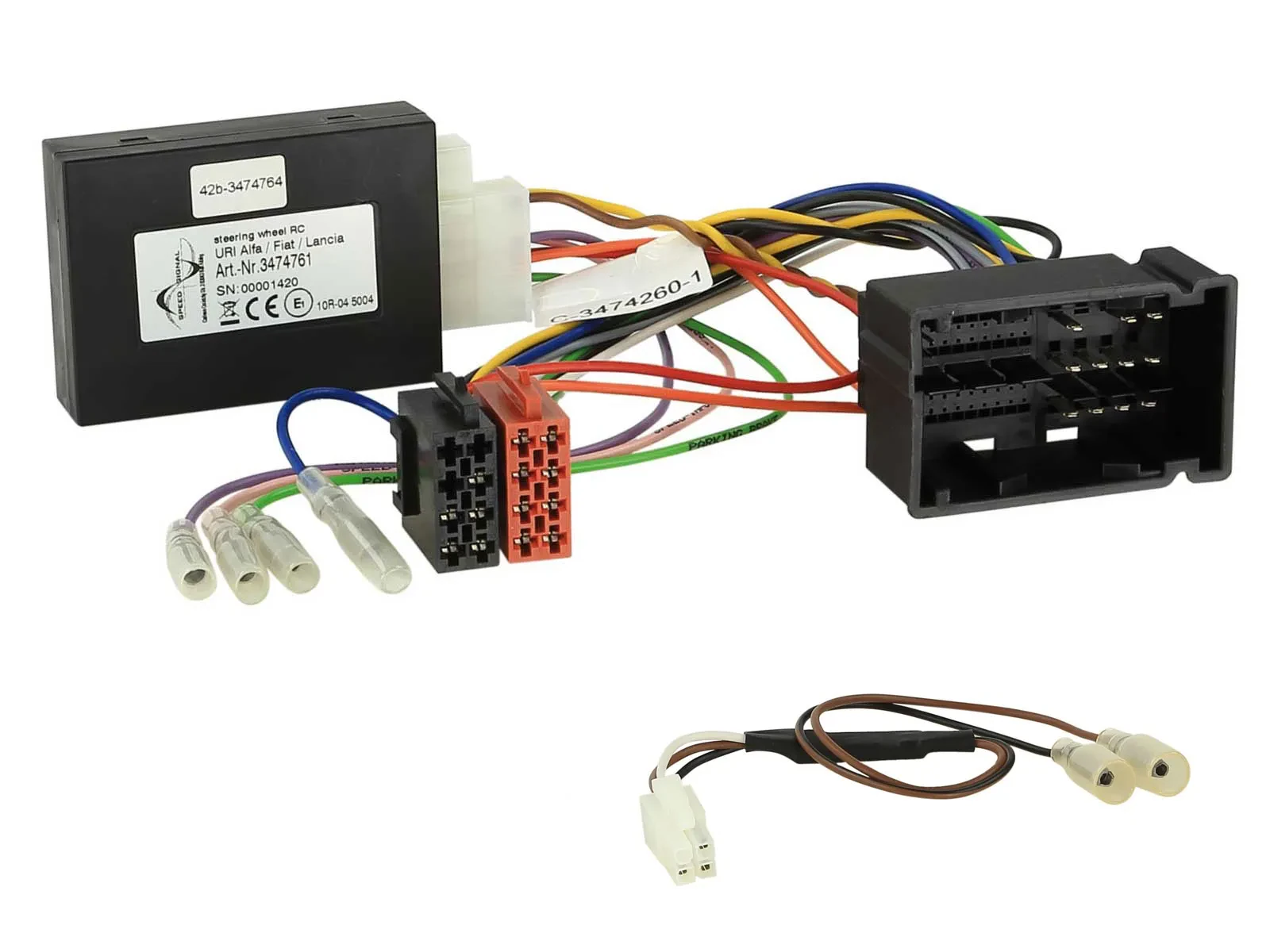 ACV CAN-Bus- Lenkradadapter für Alfa Romeo Citroen Fiat Peugeot 52 Pin China HU