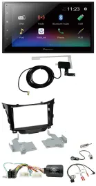 Pioneer DAB Lenkrad Bluetooth 2DIN USB Autoradio für Hyundai i30 2012-2017