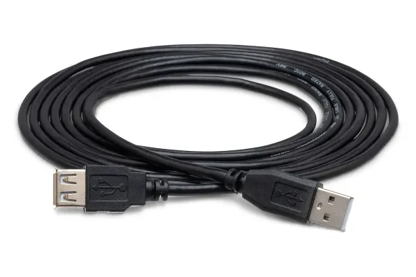 USB-кабель Hosa Technology USB-210AF Black 3 м