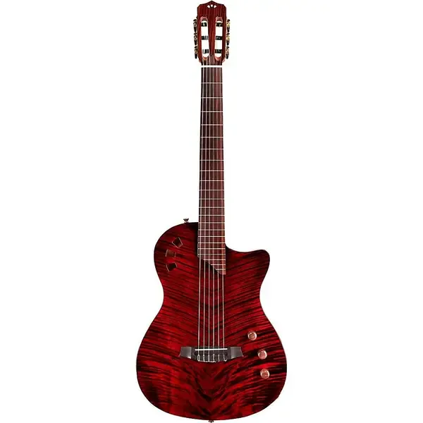 Классическая гитара с подключением Cordoba Stage Nylon-String Electric Guitar Garnet