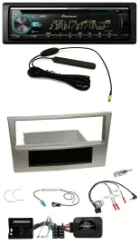 Pioneer CD MP3 Lenkrad DAB USB Autoradio für Opel Zafira B Astra H Corsa D satin