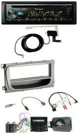 Pioneer MP3 Lenkrad CD USB DAB Autoradio für Ford Focus Galaxy C-Max Can ab 2007