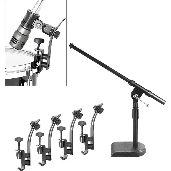 Musician's Gear Drum Microphone Mounting Kit 5 - Pack