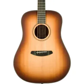 Электроакустическая гитара Breedlove Roots Dreadnought 6-String Satin Edge Burst с кейсом