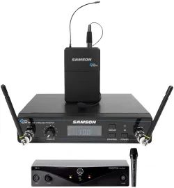 Микрофонная радиосистема для презентаций Samson Concert 99 Presentation LM10 (набор) + AKG Perception Wireless 45