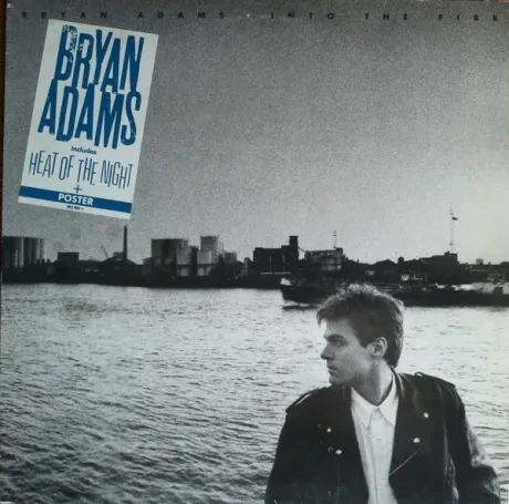 BRYAN ADAMS - Into The Fire (LP , Used)