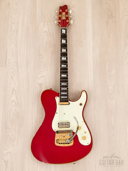 Электрогитара Fender Custom Edition Terry-1 Takeshi Teruchi SSS Terry Pink w/case Japan 1993