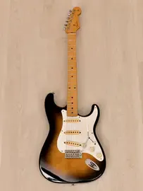 Электрогитара Fender Stratocaster 1957 Vintage Reissue ST57-55 SSS Sunburst w/gigbag Japan 1988