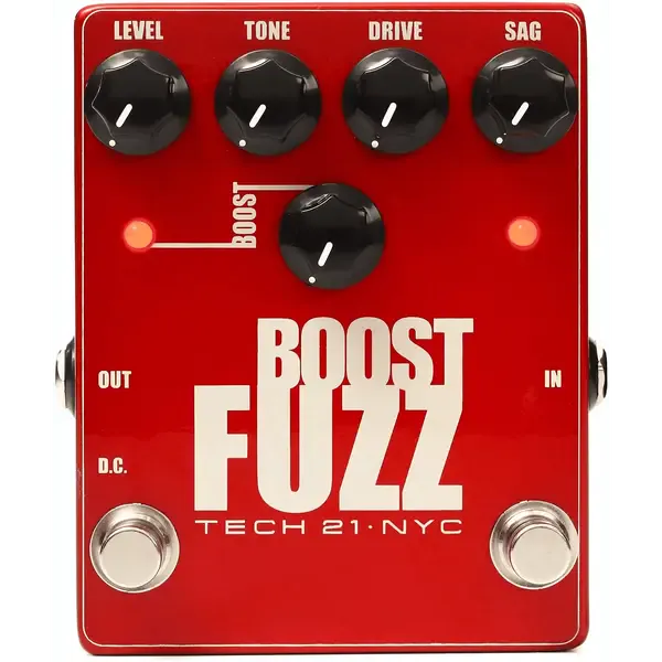 Педаль эффектов для электрогитары tech21 BSTM-F Boost Fuzz