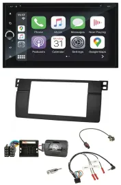 Blaupunkt DAB USB Bluetooth Lenkrad 2DIN TMC Navigation für BMW 3er E46 2001-200