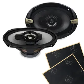 Автодинамики JVC CS-DR693 DRVN Series 6x9" коаксиальные (набор) с шумоизоляцией