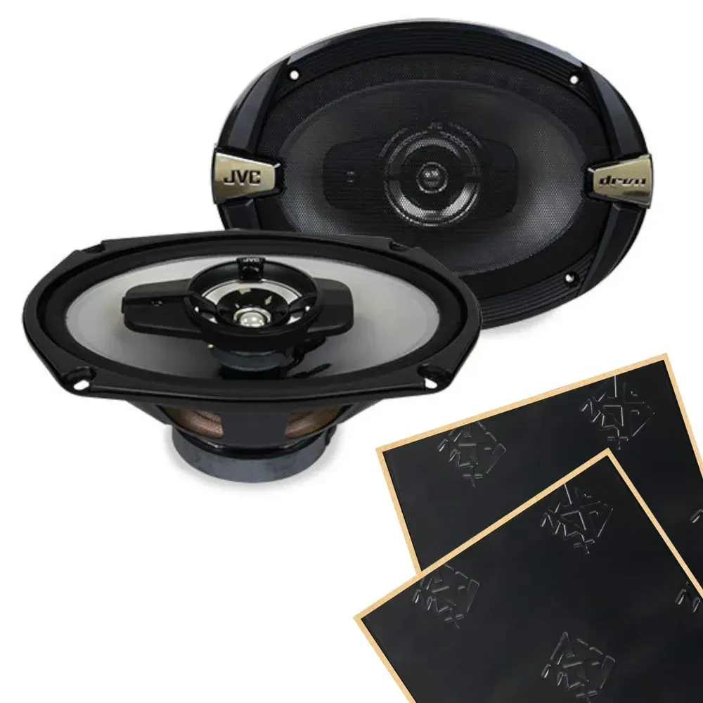 Автодинамики JVC CS-DR693 DRVN Series 6x9" коаксиальные (набор) с шумоизоляцией