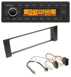 Continental MP3 Bluetooth AUX USB Autoradio für Audi A4 (B6, 00-04) - ISO
