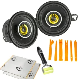 Kicker 46CSC354 Coaxial Car Speakers + Installation Accessory Kit