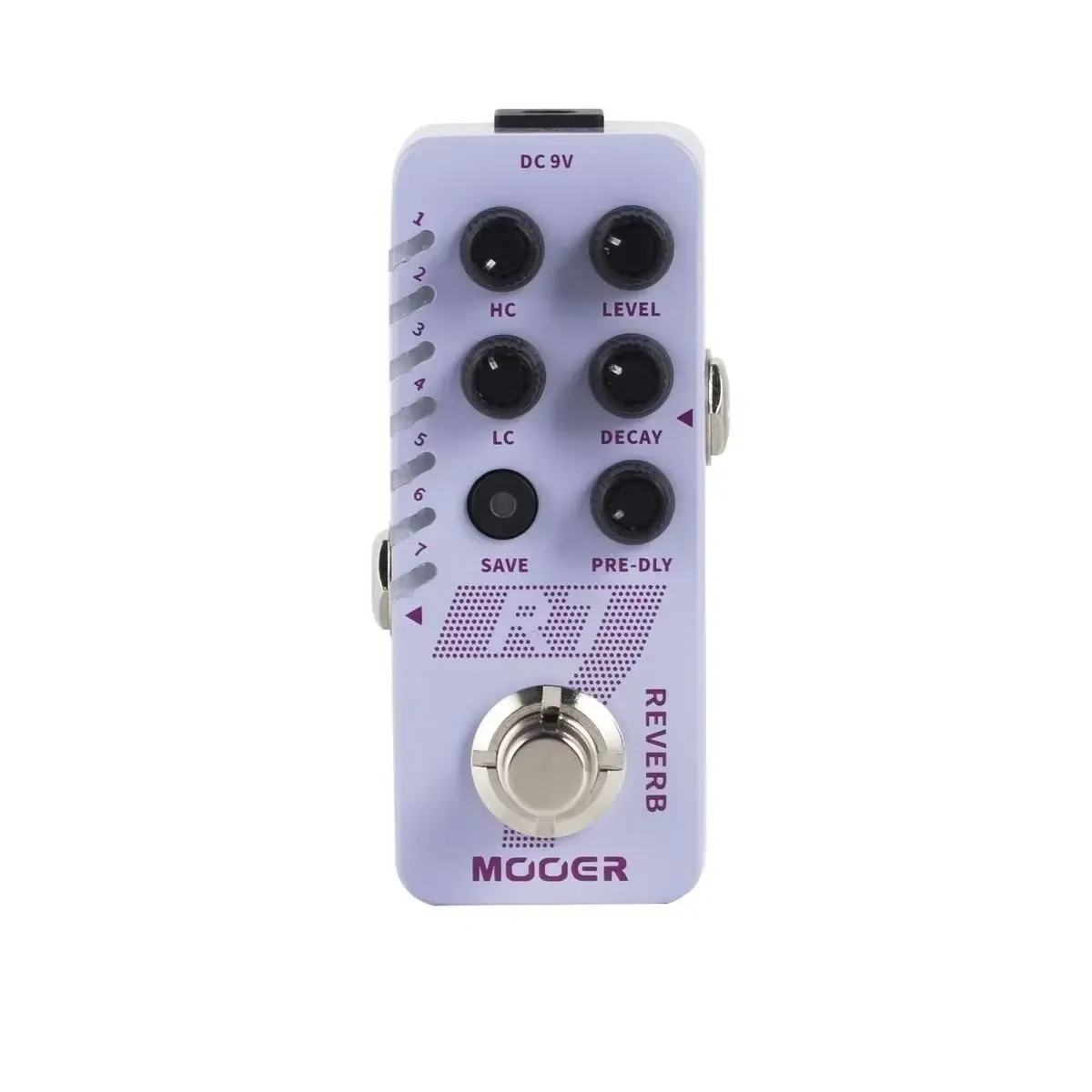 Педаль эффектов для электрогитары Mooer R7 Reverb