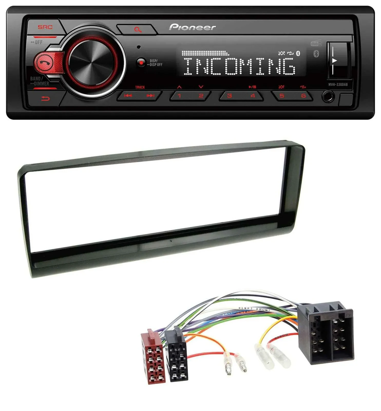 Pioneer Bluetooth USB DAB MP3 Autoradio für Alfa Romeo 156 (1997-2001)