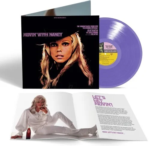 Виниловая пластинка Nancy Sinatra - Movin' With Nancy - Purple [New Vinyl LP] Bonus Tracks, Colored