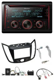 Pioneer 2DIN DAB Lenkrad Bluetooth USB CD Autoradio für Ford Kuga DM2 ab 2013