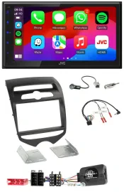 JVC Bluetooth USB Lenkrad 2DIN DAB Autoradio für Hyundai ix20 ab 2010 man. Klima