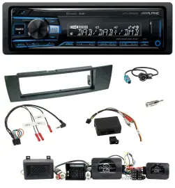 Alpine USB Bluetooth DAB Lenkrad Autoradio für BMW 1er E87 04-13 Aktiv PDC