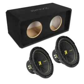 Сабвуфер пассивный NVX NE102P 2x10", щелевой порт, 3/4" MDF (набор, с CompC Subwoofer)