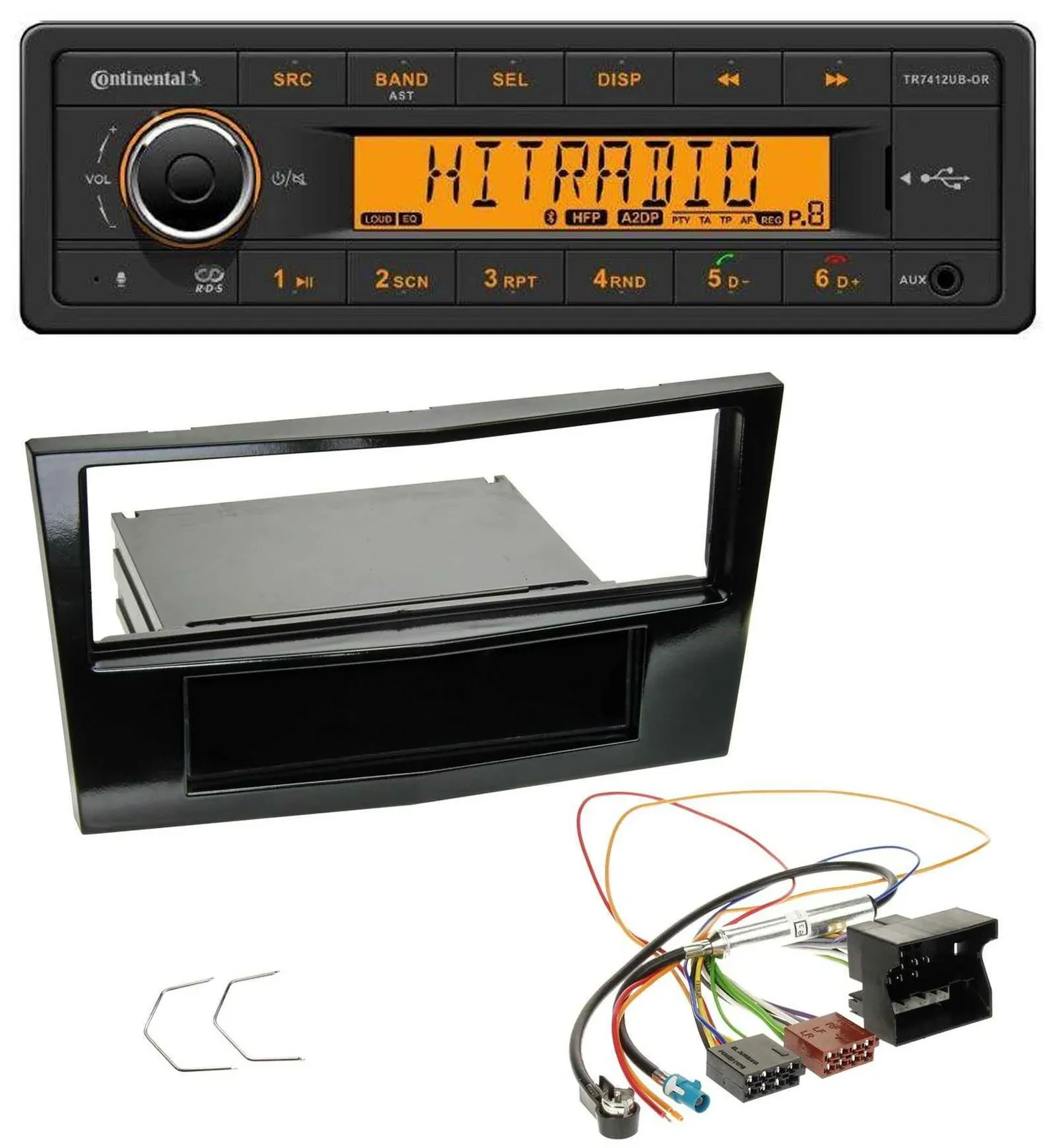 Continental MP3 Bluetooth AUX USB Autoradio für Opel Astra H Corsa D Zafira B ab