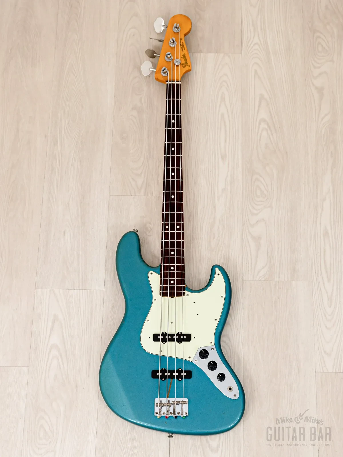 Бас-гитара Fender Jazz Bass 1962 Vintage Reissue JB62-75US JJ Lake Placid Blue w/gigbag Japan 2002