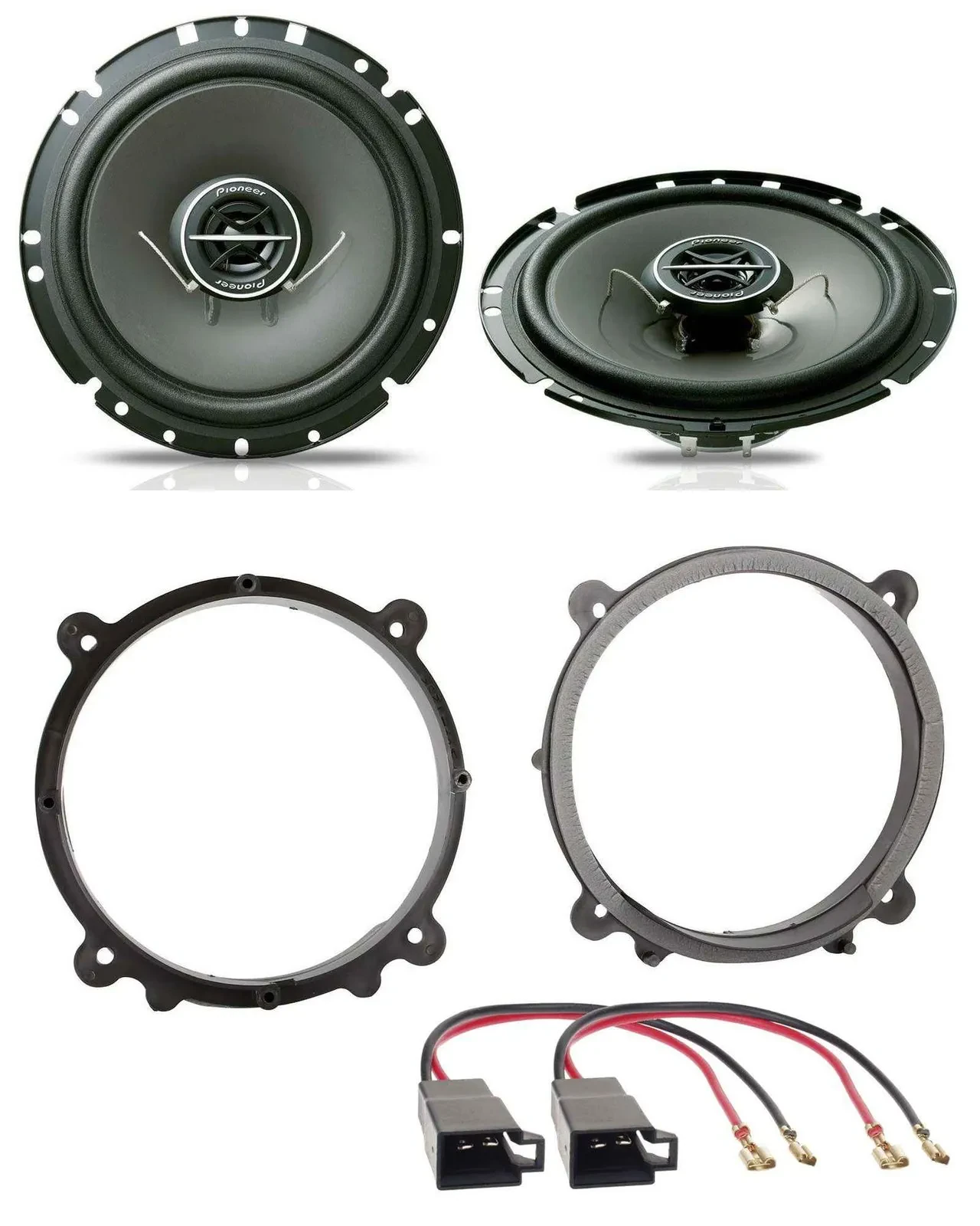 Pioneer 170Watt 2-Wege 16,5cm Lautsprecher für Opel Antara ab 2013 Fronttür Auto