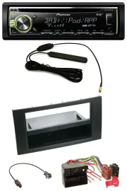 Автомагнитола Pioneer MP3 CD USB DAB AUX для Ford Focus/C-Max/S-Max/Galaxy 2003–2007, черный
