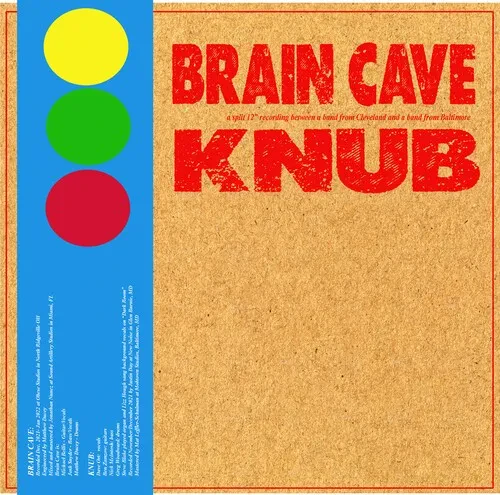 Виниловая пластинка Brain Cave & Knub - Brain Cave & Knub [New Vinyl LP]