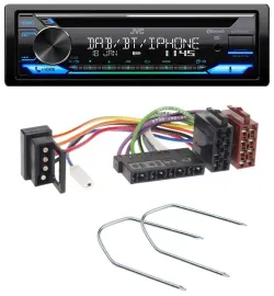 JVC Bluetooth MP3 USB DAB CD Autoradio für Mercedes E-Klasse W124 S-Klasse W126