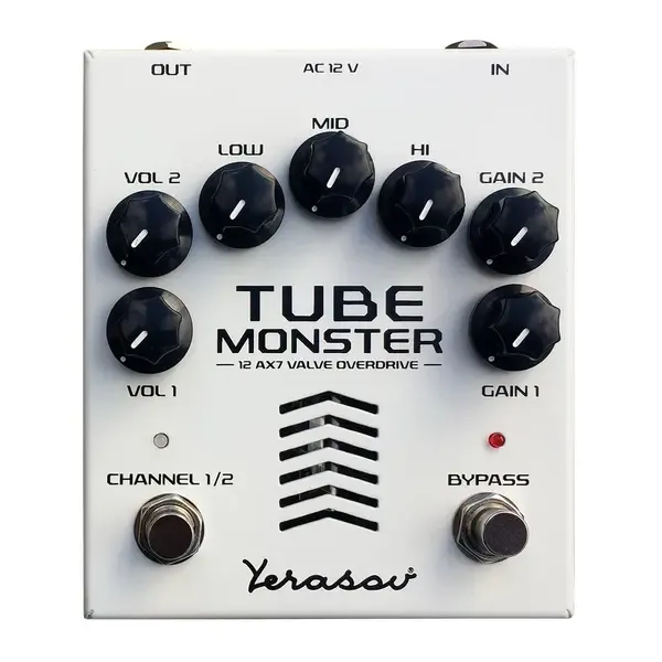 Педаль эффектов для электрогитары Yerasov TM-2 Tube Monster Overdrive