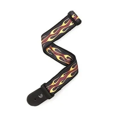 Ремень для гитары Planet Waves 50F09 Hotrod Flame Red