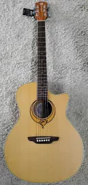 Luna Heartsong Grand Concert Acoustic Electric Guitar with USB Plugin, SONG GC