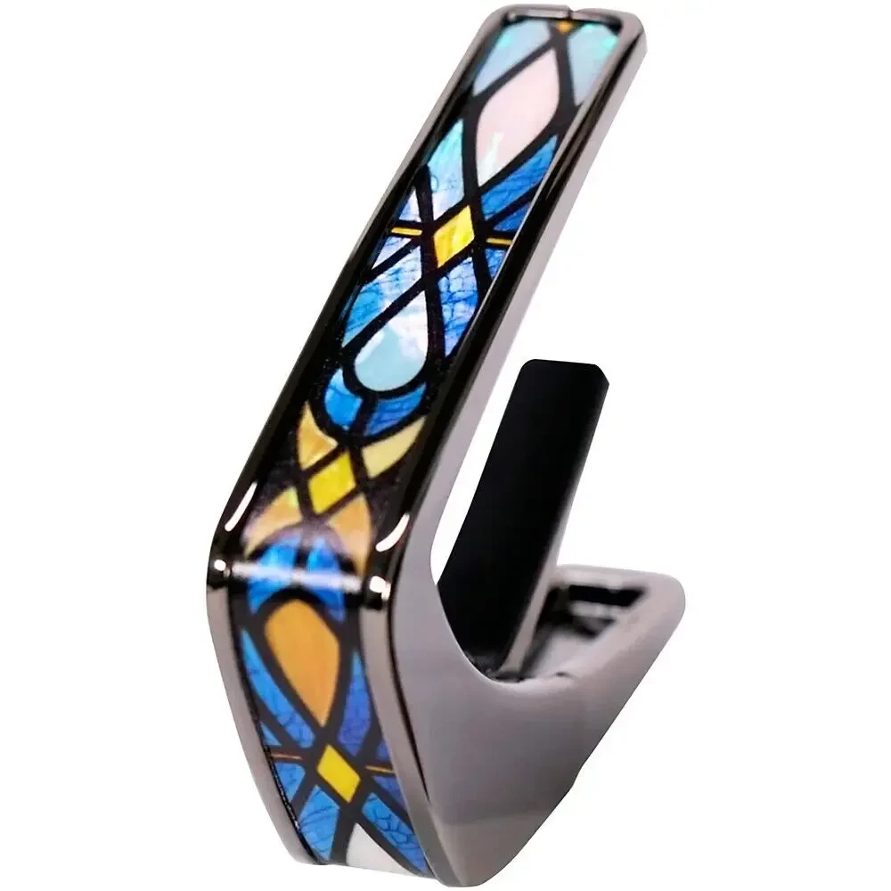 Каподастр Thalia Deluxe Series Black Chrome Stained Glass
