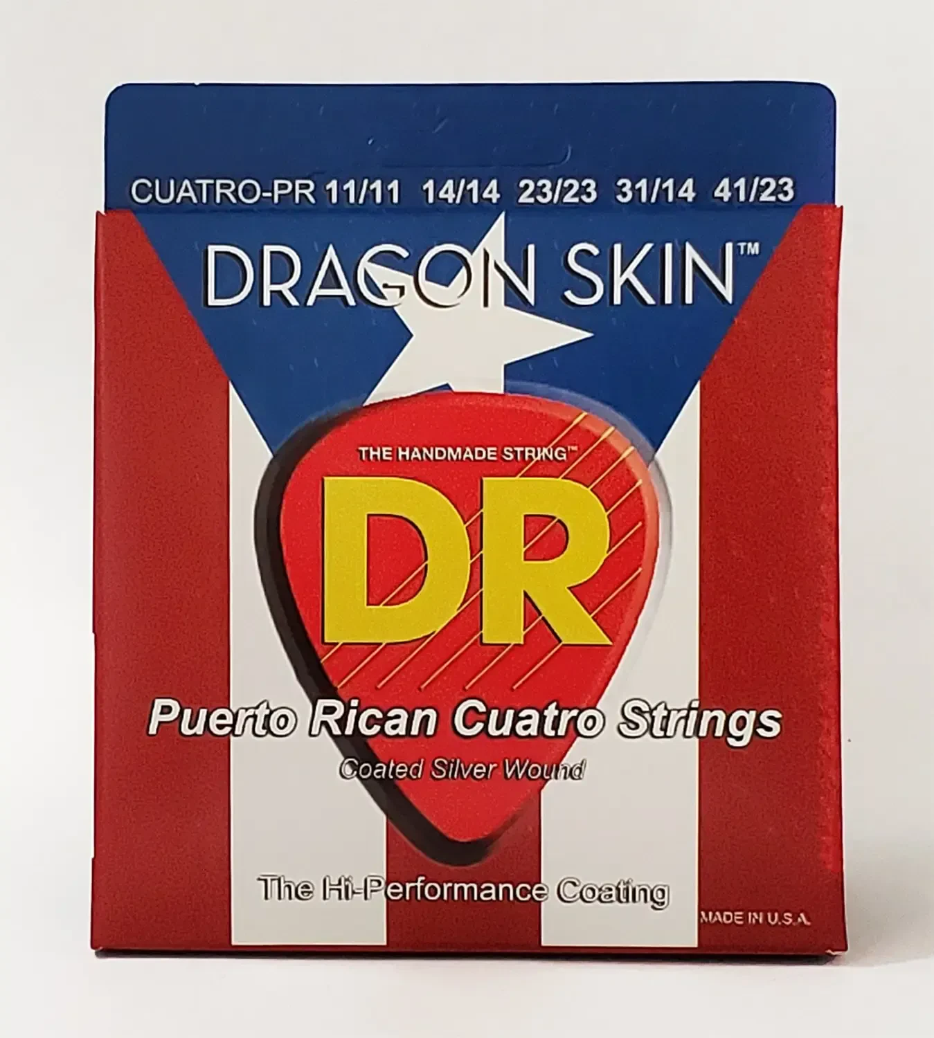 Струны для пуэрториканского куатро DR Strings DRAGON SKIN DR CUATRO-PR