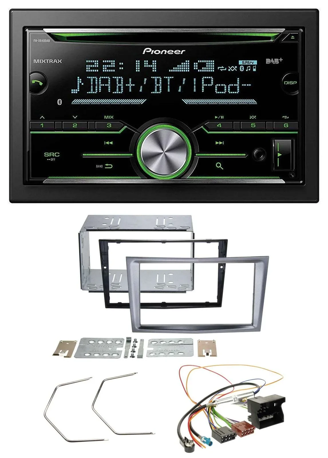 Автомагнитола для Opel Antara/Astra H/Zafira B Pioneer 2DIN Bluetooth DAB USB CD MP3