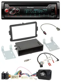 Pioneer Lenkrad DAB CD Bluetooth USB Autoradio für Dacia Dokker Duster Lodgy ab