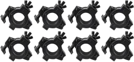 (8) American DJ O-Clamp/1.5 360 Degree Wrap Around Truss Clamps