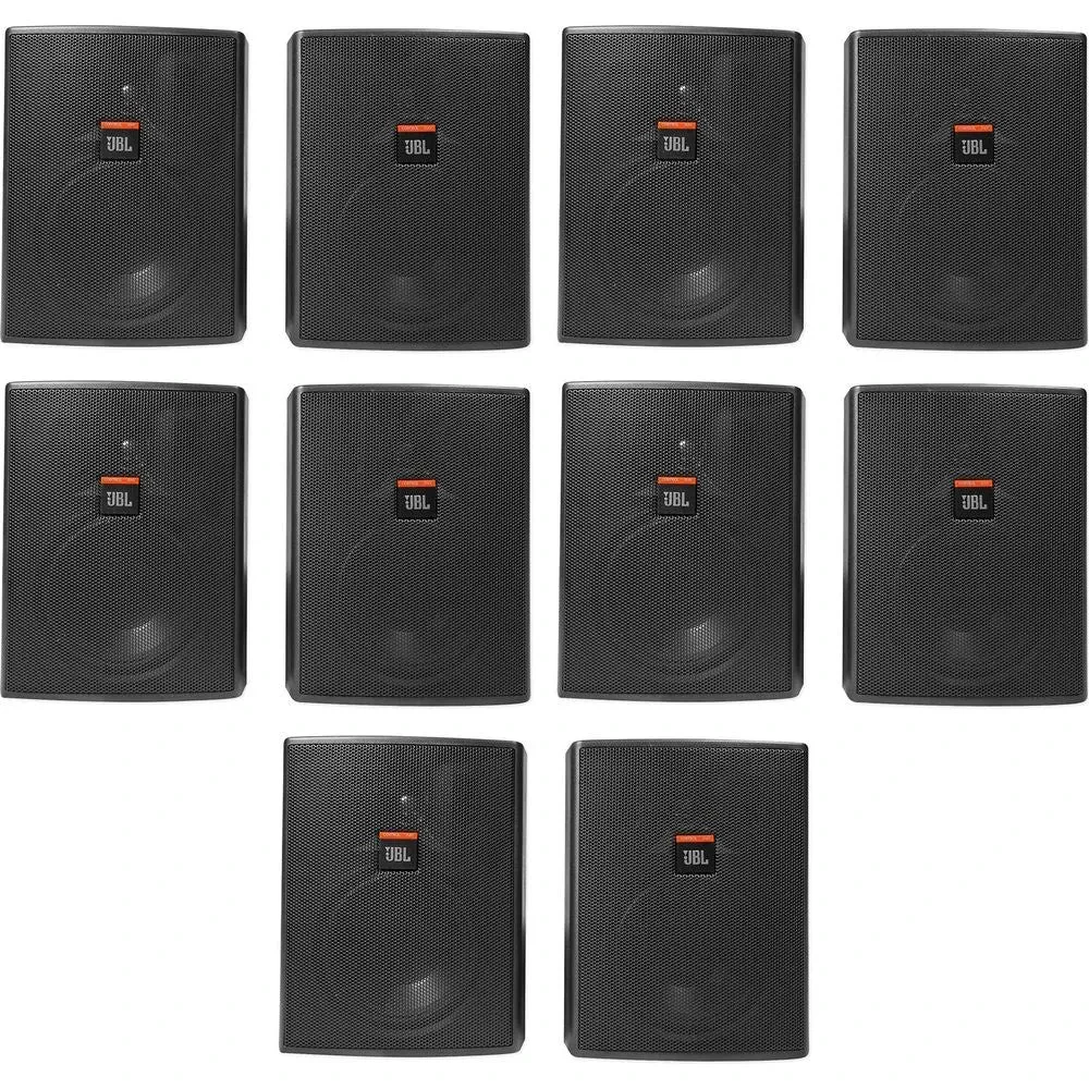 Настенная акустика JBL Control 25AV Black (10 штук)