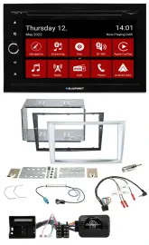 Blaupunkt Lenkrad DVD Bluetooth DAB 2DIN USB Autoradio für Opel Zafira Astra H C