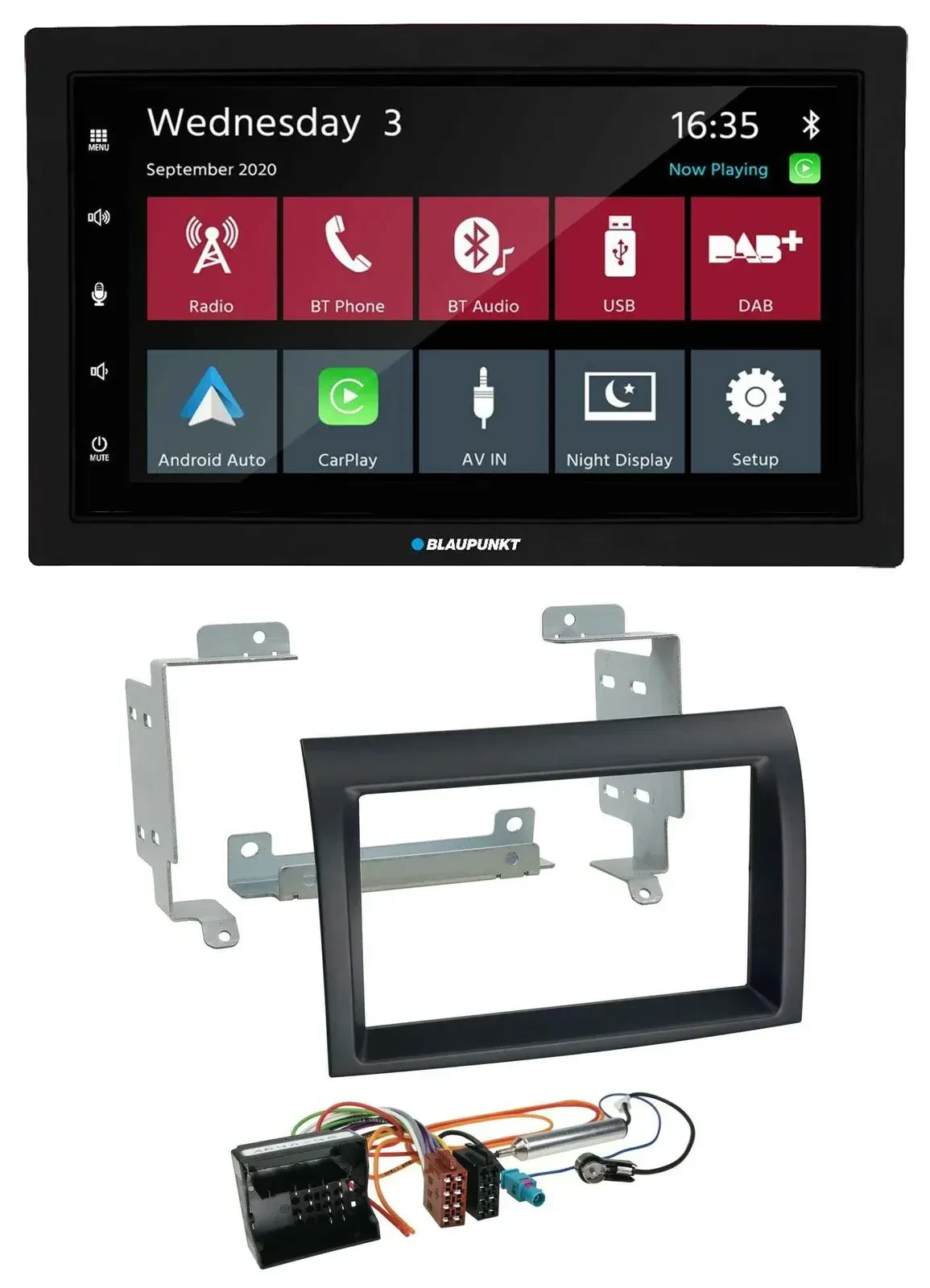 Blaupunkt DAB Bluetooth USB MP3 2DIN Autoradio für Citroen Jumper Profi 06-11