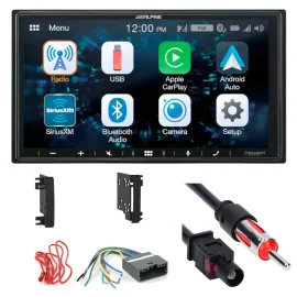 2009-2012 Dodge Ram 1500 Alpine Double Din Bluetooth Car Stereo Upgrade I 650