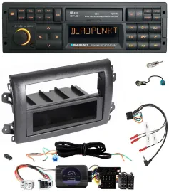 Blaupunkt USB DAB SD Lenkrad Bluetooth Autoradio für Fiat Ducato Serie 8 ab 2021